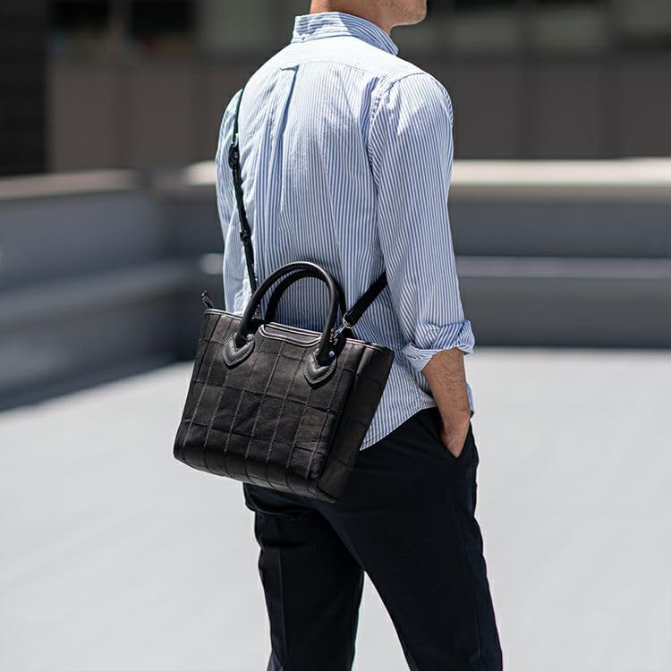 エルゴポック] ショルダーバッグ 2WAY 本革 メンズ HG-06N-FSL